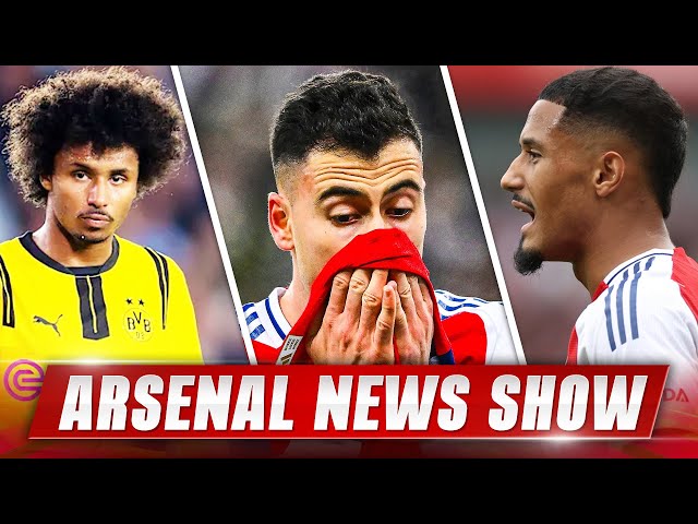 Arsenal News Show: Martinelli OUT for a Month! 😩 Adeyemi Links & Real Madrid Eyeing Saliba!