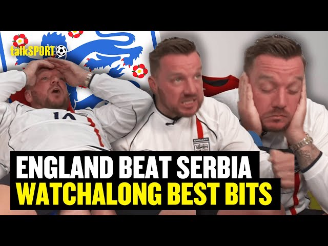 🚨 ENGLAND BEAT SERBIA! 🏴󠁧󠁢󠁥󠁮󠁧󠁿 Watchalong BEST BITS With Jamie O'Hara & Perry Groves 📺