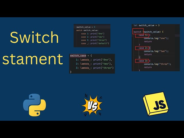 Python vs. JavaScript: The Switch Case Showdown