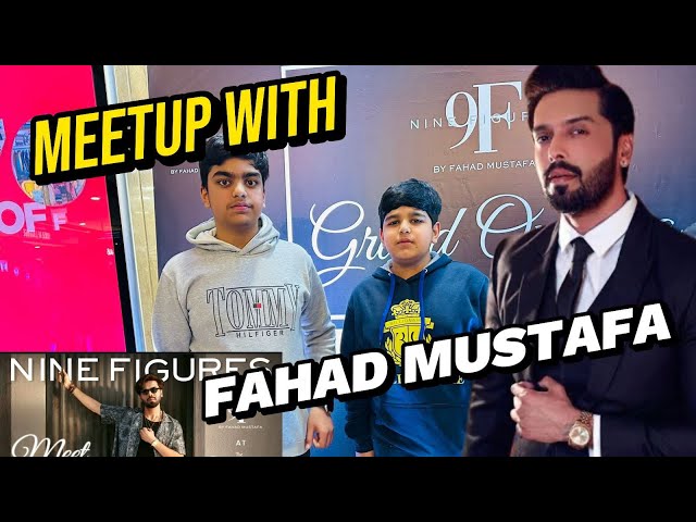 Meetup With Fahad Mustafa At The Lounge Event Of The Nine Figures At Centaurus Mall Islamabad ||