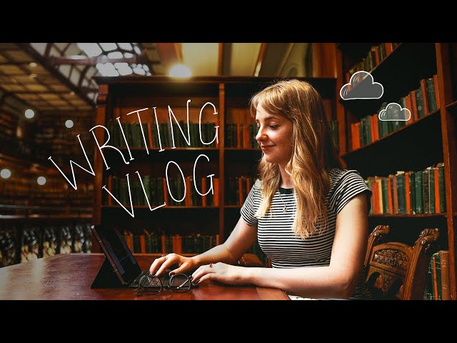 a day in my life vlog ☕☁️ writing a fantasy novel ~