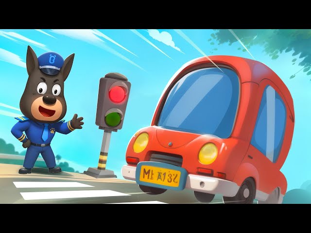 Traffic Safety | Road Safety Tips | Kids Cartoon | Kids Videos | Sheriff Labrador