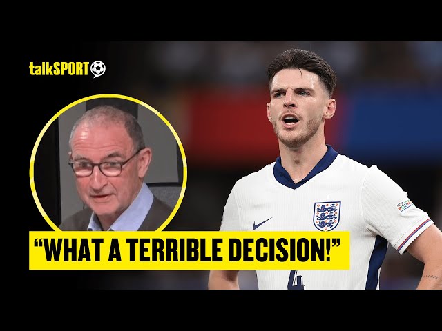 Martin O'Neill CRITICISES Declan Rice For Playing For Republic Of Ireland & SWITCHING To England 👀