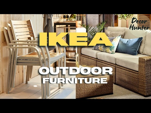 IKEA Outdoor Furniture Compilation | IKEA Outdoor Decor Ideas | #ikea