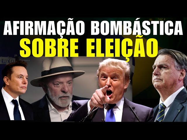 🚨 BOMBA! REVELAÇÃO BOMBASTICA SOBRE A ELEIÇÃO BRASILEIRA CHOCA EUA