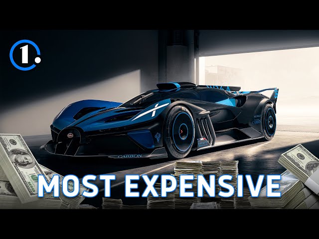 Top 20 Most Expensive Cars In The World (2021 Update)