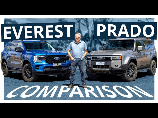 How good is the new Toyota Prado really? | 2025 Ford Everest Sport v Toyota Prado GXL