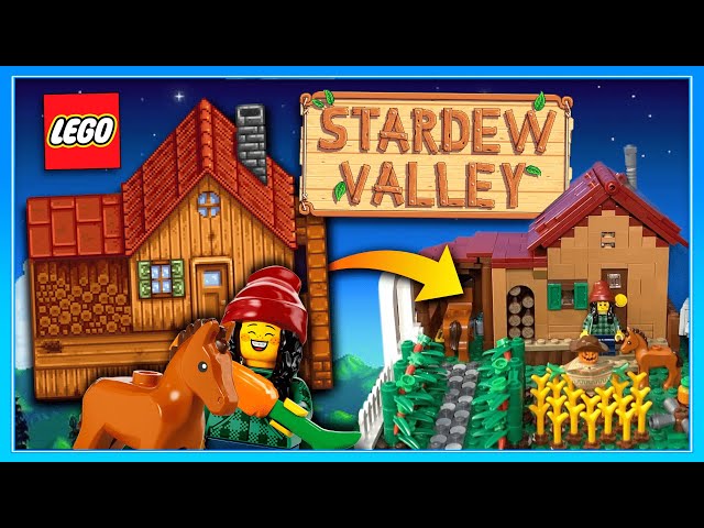 I remade STARDEW VALLEY in LEGO… 🐴