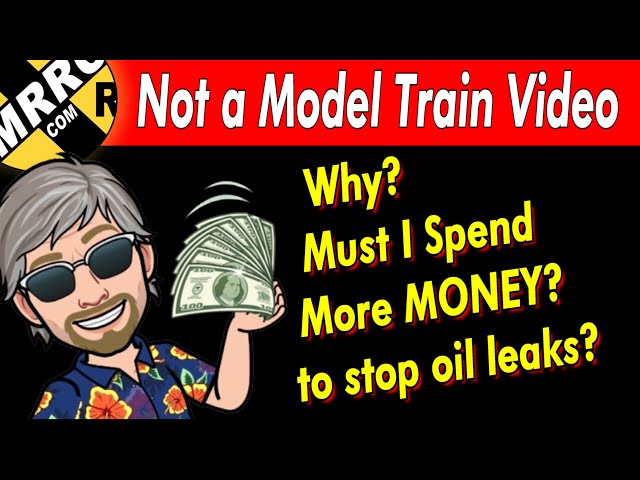 Why I did not make model train video this week.