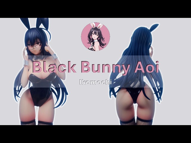 😍🎀 Black Bunny Aoi - ¡Figura Sexy y Sorprendente! Unboxing Exclusivo