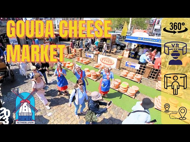 The Gouda Cheese Market in VR³⁶⁰°: A Delightful Journey into Dutch Tradition 8 June 2023