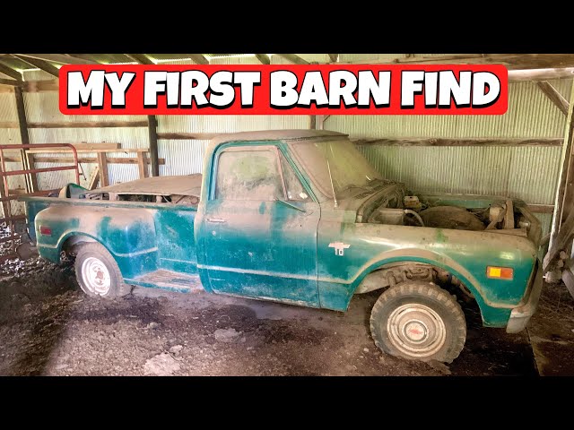 My First Barn Find! 1968 Chevy C10