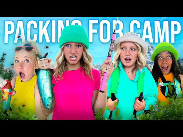 PACKiNG FOR TEEN SUMMER CAMP!! *Tips and tricks!* 🏕️ 🐟