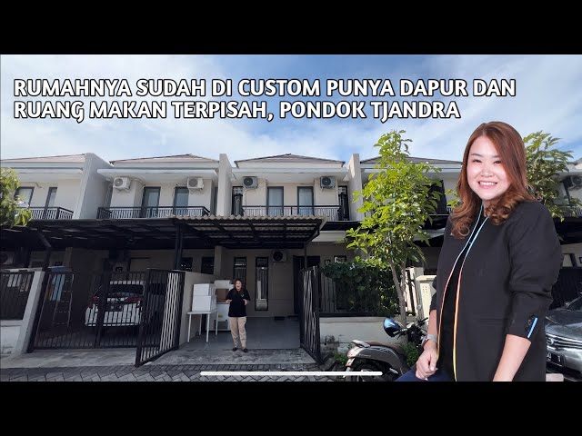 SUDAH DI CUSTOM PUNYA DAPUR DAN RUANG MAKAN SENDIRI, BEDA DENGAN TETANGGA YANG LAIN, PONDOK TJANDRA