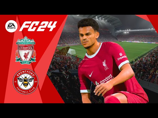 PS5 FC 24 Liverpool vs Brentford | Premier League