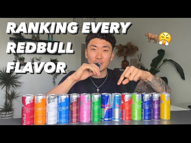 RANKING EVERY RED BULL FLAVOR