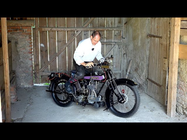 When the motorcycle goes to jail - Zenith Model 21 Blackburne 550sv 1925