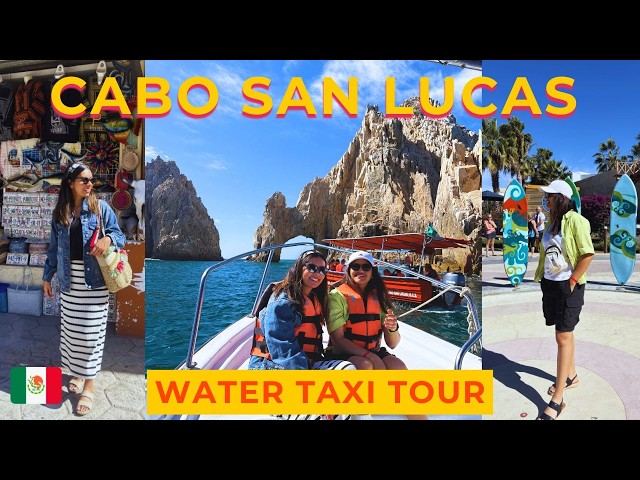 We Booked a Water Taxi to THE ARCH… But Got Stuck in Marina | Cabo San Lucas Mexico