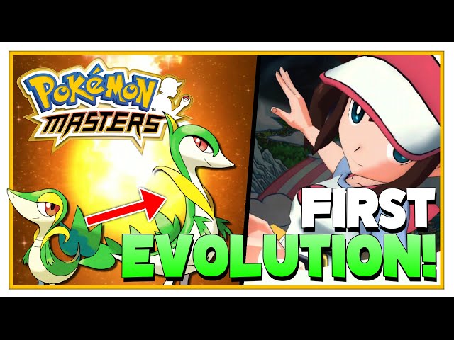 FIRST POKEMON EVOLUTION! Pokemon Masters