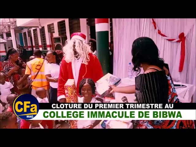 COLLÈGE IMMACULÉ DE BIBWA CLÔTURE DU PREMIER TRIMESTRE ET LA JOURNÉE CULTURELLE