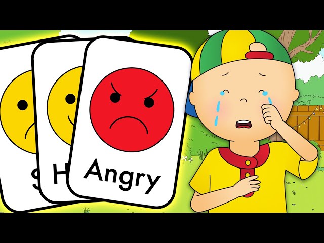 Caillou Learns the Emotions | Caillou Cartoon