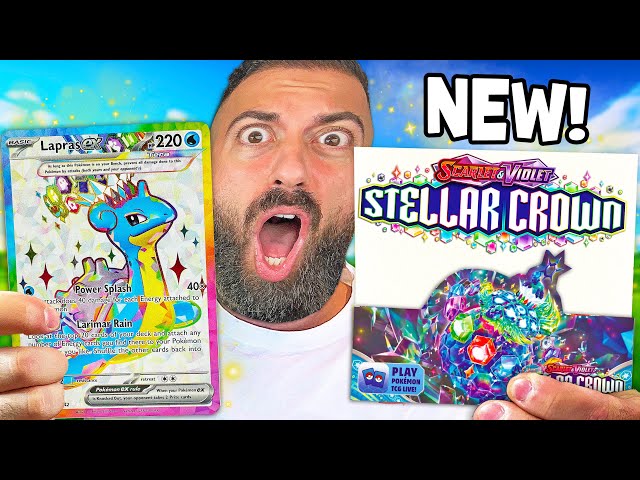 Pokemon's Stellar Crown Is Officially Here! (Boxes Are LOADED)