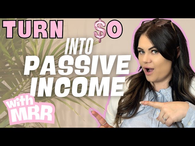 What Is MRR? How to Make Passive Income with Master Resell Rights (Beginner's Guide)