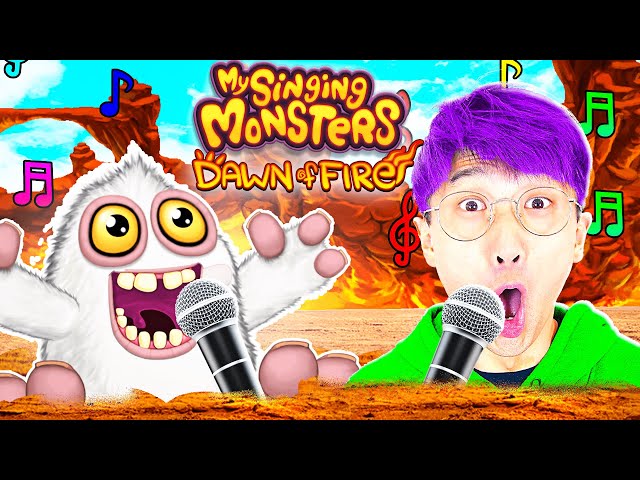 MY SINGING MONSTERS DAWN OF FIRE - CONTINENT - FULL SONG! (LANKYBOX Playing MY SINGING MONSTERS!)