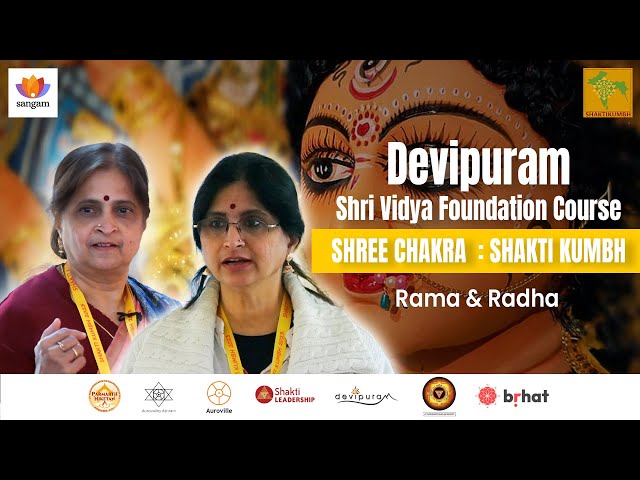 Devipuram @Shakti Kumbh I Sri Vidya Foundation Course I Understand the Sri Chakra | #SangamTalks