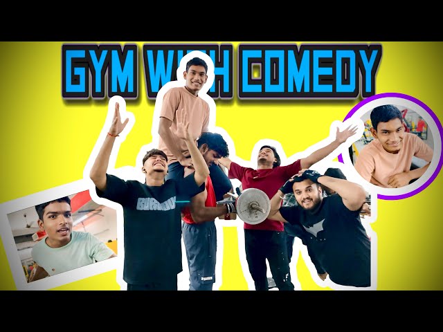 Gym with comedy 😂