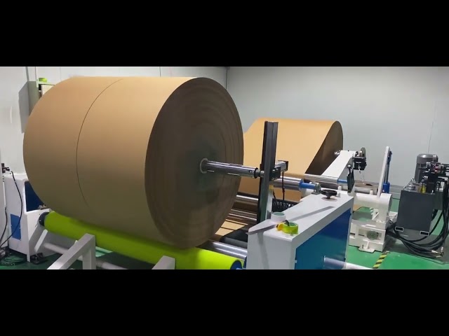 base paper roll slitting rewinding machine