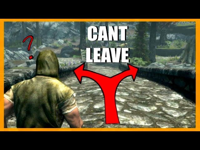 Can you play Skyrim without leaving The Road? (Modded Edition)