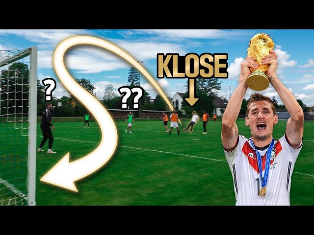 Miroslav Klose VS Amateur Footballers (INSANE GOAL)