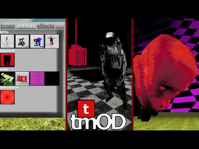 Scary Garry's Mod Demake █ Horror Game "tmOD' – full walkthrough // + Secrets █