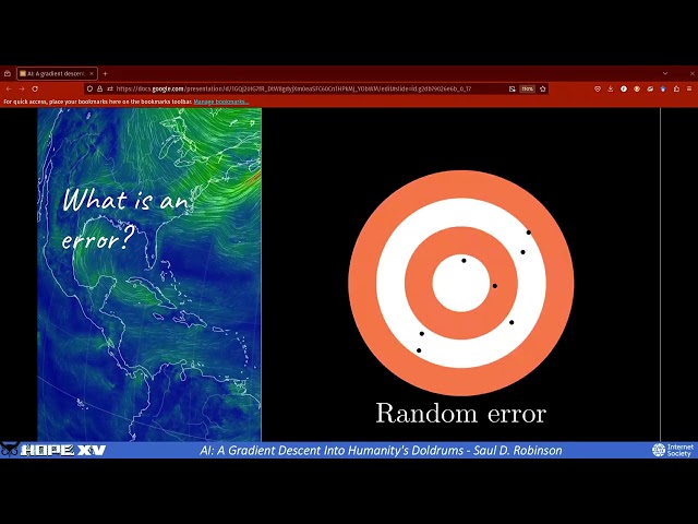 HOPE XV (2024): AI: A Gradient Descent Into Humanity's Doldrums - Hope Comes From the Hackers