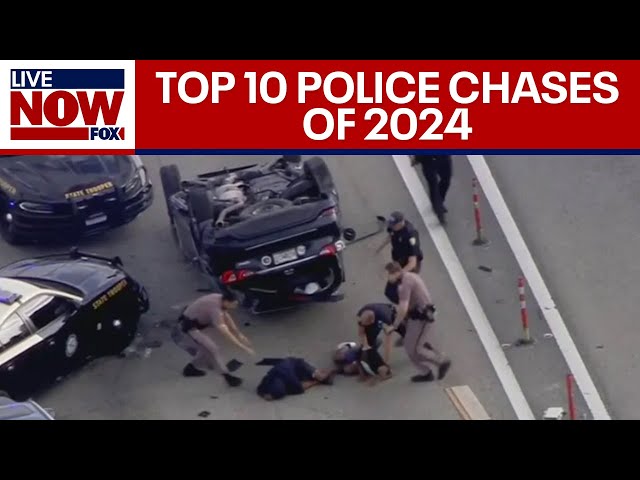 CAUGHT ON CAM: TOP 10 Police Chases of 2024 on LiveNOW from FOX