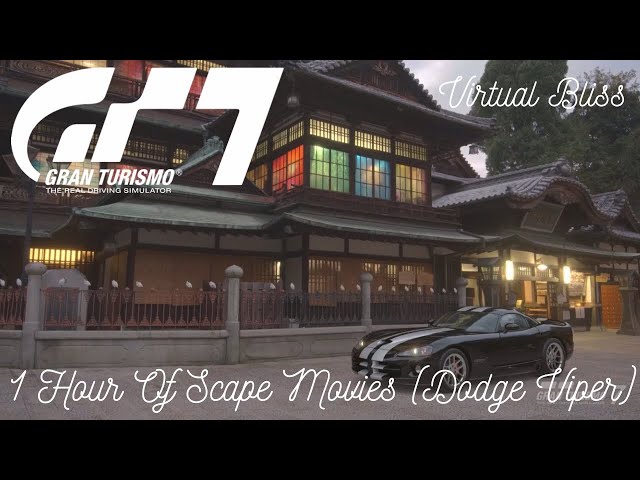 1 Hour of Scapes Movies from Gran Turismo 7|Ambient, Relaxing, Calming