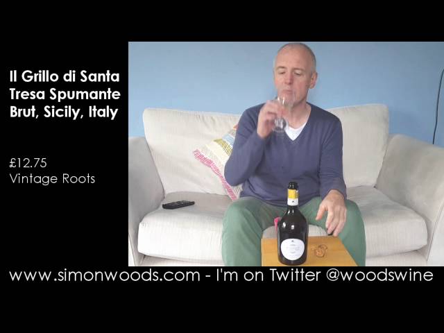 Wine Tasting with Simon Woods: Il Grillo di Santa Tresa Vino Spumante Brut