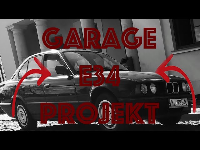 BMW 520i - "E34 Garage"