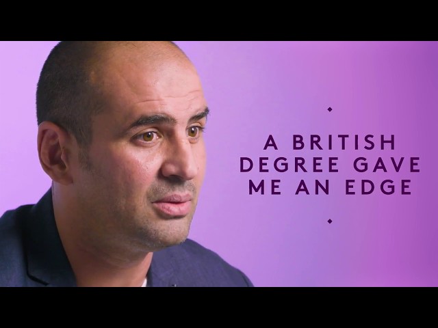 Nasser talks about his time studying sports management in the UK