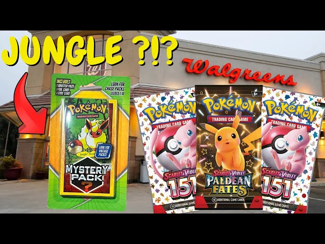 Vintage 1999 Pokemon Cards at Walgreens?!