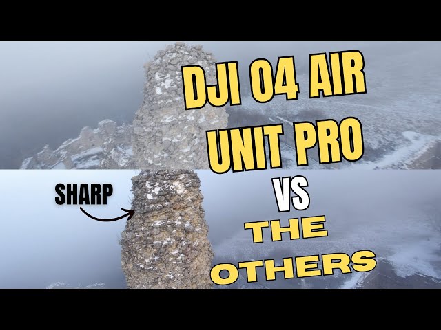 DJI O4 Air Unit Pro VS DJI O3 & Walksnail Moonlight 4K