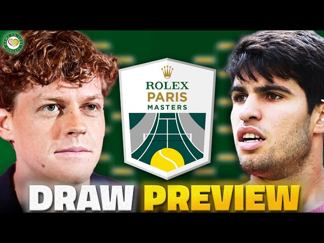 Sinner vs Alcaraz FINAL? | Paris Masters 2024 | Draw Preview & Predictions