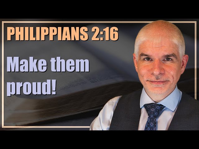 Our duty to our teachers - Philippians 2:16 | 2-minute daily bible meditation