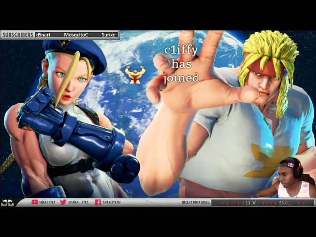 [4/11/16] Street Fighter V Stream: Alex, Zangief, and Ryu (Part 12)