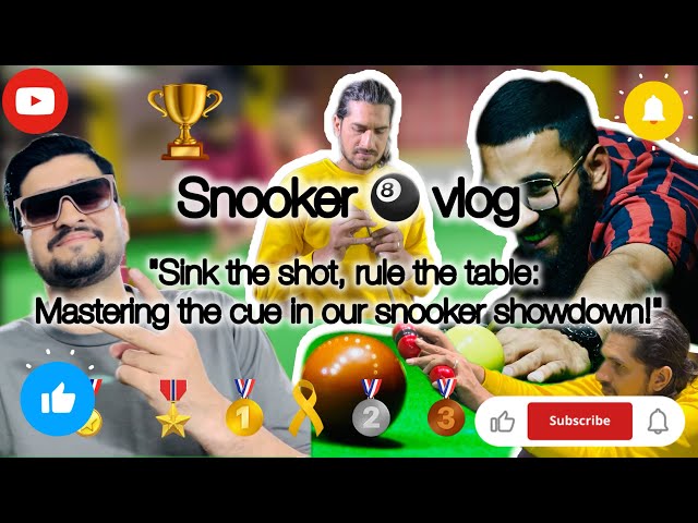 "Mastering the Cue: My Snooker Adventure" #snooker #games #funny 😎🥰😅