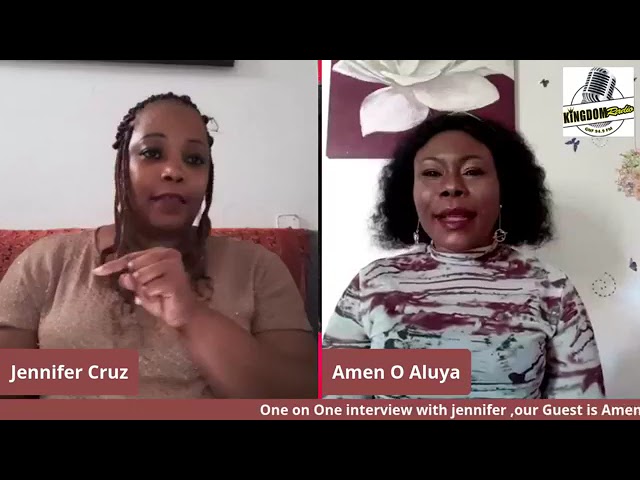 Jennifer Cruz interview with Amen Aluya