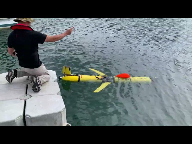 RAMONES deploy an AUV with a γ-sniffer in the Tagus port (IST Lisbon)