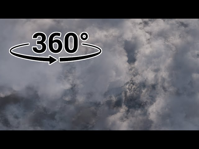 Fly Through Clouds in 360 Stereoscopic Virtual Reality Footage