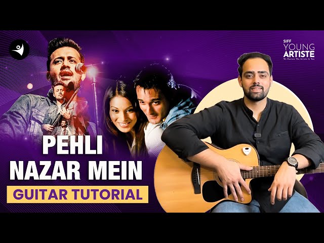 Play Pehli Nazar Mein on Guitar | Atif aslam | Guitar Tutorial #guitar #siffguitar #siffyoungartiste